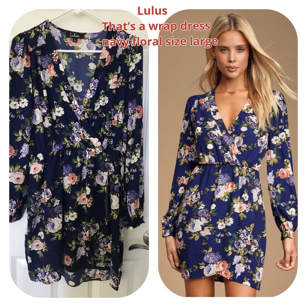 Lulus That’s a wrap dress
